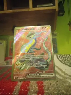 Miraidon ex Full Art Scarlet & Violet Base Set 227/198 Pokemon TCG - Image 4