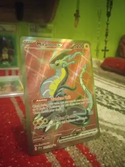 Miraidon ex Full Art Scarlet & Violet Base Set 227/198 Pokemon TCG - Image 5