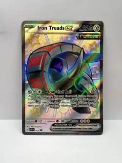 Pokemon TCG Iron Treads EX SVP 073 Holo Black Star Promo NM - Image 1
