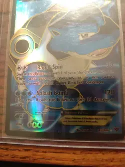 2014 Pokemon Blastoise EX 142/146 - Image 3