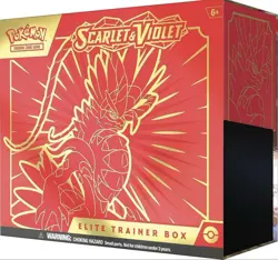 Pokemon TCG: Scarlet & Violet Elite Trainer Box (Koraidon Red) 820650853418 - Image 4
