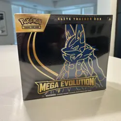 Pokemon Mega Evolution Elite Trainer Box Lucario ETB - New/Factory Sealed - Image 1