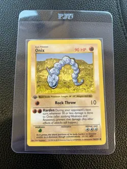 Pokemon - Base Set 1st Edition Shadowless - Onix 56/102 - Common - Image 2