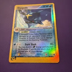 SHARPEDO 22/109 - EX Ruby & Sapphire - Reverse Holo Rare - Pokemon TCG - Image 2