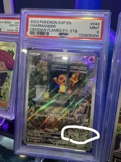 Pokemon TCG Charmander Obsidian Flames Promo #044 PSA 9 POKEMON CENTER Exclusive - Image 1