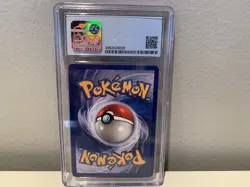 1999 Pokemon Jungle MEOWTH *Gold Border* Fruit Roll-Up 56/64 Rare CGC 8 PSA - Image 2