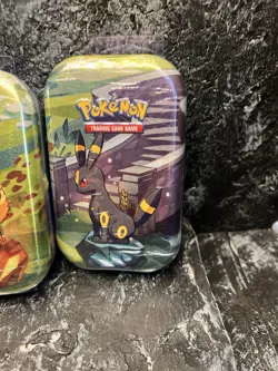 Pokemon LOT OF 3 Prismatic Evolutions Mini Tin NEW Factory Sealed X3 - Image 4