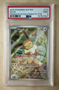 Eevee 173 Sv: Scarlet & Violet Promo Pokemon Center PSA 9 - Image 1