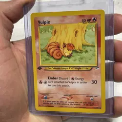 Pokemon TCG Vulpix 91/105 Neo Destiny 1st Edition Pokemon Vintage NM/MT Nintendo - Image 2