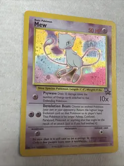 Pokemon TCG Black Star Promo Edition Mew #8 WOTC 2000 - Image 2