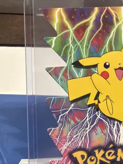 Pokemon 2001 Topps Johto League Champions Die Cut Pikachu - Image 3