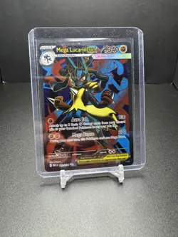 🔥Pokemon TCG Mega Lucario EX 160/132 Mega Evolutions - Image 1