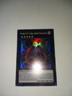 Yugioh JOTL-EN056 Number C104: Umbral Horror Masquerade Super Rare 1st Ed NM - Image 1