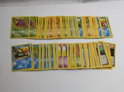 151 Pokemon FOSSIL Set Common Cards, 46 to 62 - Includes All Shown, Vintage 1999 - Image 1