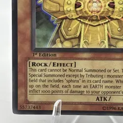 Yu-Gi-Oh! Exxod, Master of the Guard SD7-EN001 Ultra Rare 1st Edition NM - Image 4