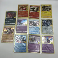 Pokemon TCG Celebrations 2021 Base Set Holo Cards Bundle X11 All Pack Fresh NM - Image 1