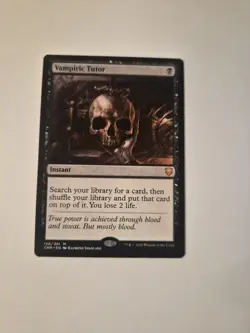Magic the Gathering Vampiric Tutor Commander Legends NM MTG Regular Card - Image 1