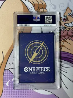 One Piece Monkey D. Luffy PSA 10 English Card OP07-109 2024 Treasure Rare - Image 2