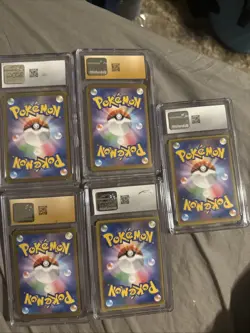 Pokemon TCG CGC Graded Pokemon Card Lot, 100$ Of Value - Image 2
