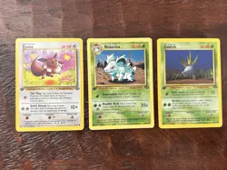 1999 Pokemon Cards ~ 1st Edition ~ JUNGLE ~ Wizards WOTC ~ Eevee Nidorina Oddish - Image 2