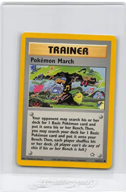 POKEMON MARCH 102/111 - UNCOMMON - Neo Genesis - VINTAGE WOTC Pokemon Card - NM - Image 1