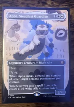 Appa, Steadfast Guardian (Borderless) Non-Foil UB: Avatar: the Last Airbender - Image 1