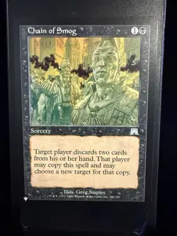 MTG - Chain of Smog - Uncommon #132 - The List Reprints NM - Image 1