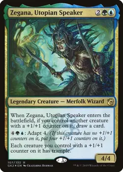 Zegana, Utopian Speaker Foil - Rna Guild Kit MTG-LP - Image 1