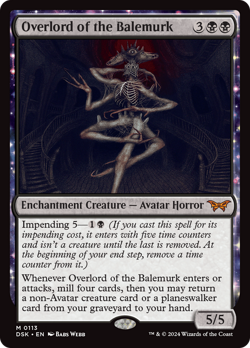 Overlord of the Balemurk | DSK 113 | Near Mint | MTG - Image 1