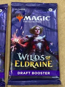 Magic the Gathering Wilds Of Eldraine Draft Booster 2-Pack New Sealed - Image 2