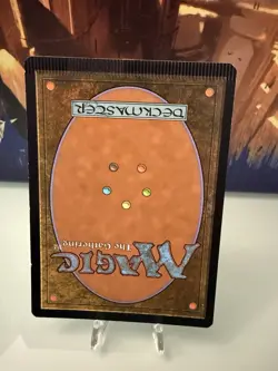 Swamp 287 - MTG Magic the Gathering - NEO - Error Misprint Miscut Crimp LP - Image 2