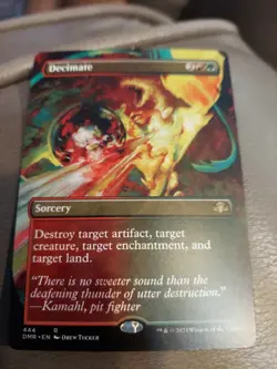 Decimate (Borderless) Dominaria Remastered Regular - Image 1