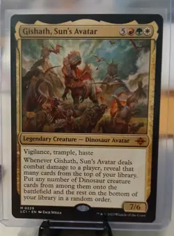 Gishath, Sun's Avatar The Lost Caverns of Ixalan Regular - Image 1