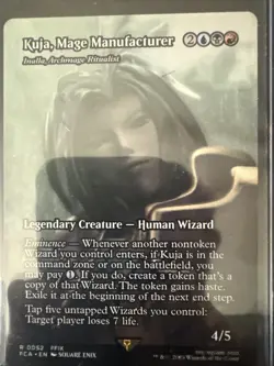 MTG Kuja Mage Manufacturer (Inalla) [Showcase] Final Fantasy FCA 0052 Rare NM - Image 1