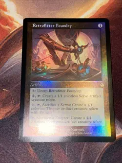 Retrofitter Foundry X1 Mtg Foil Judge Promo Lp - Image 1