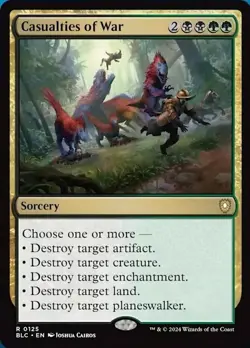 Near Mint, English - 4 x MTG Casualties of War Commander: Bloomburrow - Image 1