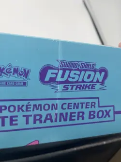 Damaged (Read Description)Pokemon Center Fusion Strike ETB - Image 3