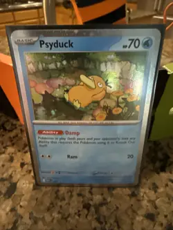 Pokemon TCG | Psyduck MEP 007 Mega Evolution Black Star Promo NM - Image 1