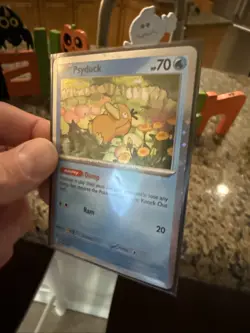 Pokemon TCG | Psyduck MEP 007 Mega Evolution Black Star Promo NM - Image 2