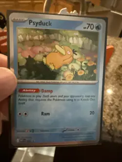 Pokemon TCG | Psyduck MEP 007 Mega Evolution Black Star Promo NM - Image 4