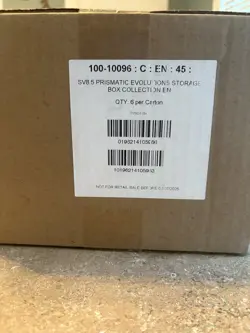Pokemon Prismatic Evolutions SURPRISE BOX CASE Factory Sealed 6 BOX CASE - Image 1