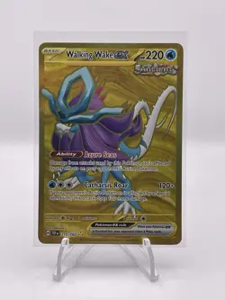Walking Wake ex 215/162 Temporal Forces Gold Hyper Rare Holo NM Pokemon Card - Image 1