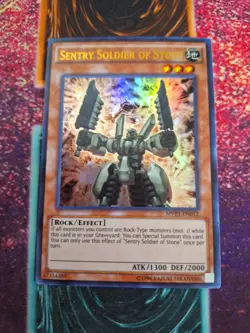 Yu-Gi-Oh! Sentry Soldier of Stone MVP1-EN012 Ultra Rare Unlimited Near Mint - Image 1