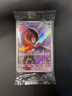 Charcadet Phantasmal Flames ETB Promo Pokemon Center Stamped SEALED - Image 1