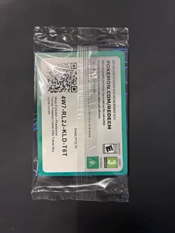 Charcadet Phantasmal Flames ETB Promo Pokemon Center Stamped SEALED - Image 2