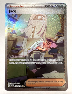 Pokemon TCG: S&V Base Jacq 250/198 SVI EN Special Illustration Rare SIR - Image 1