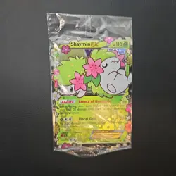 SEALED Pokemon Shaymin EX XY148 XY Generations Rare Holo Promo Black Star - Image 1