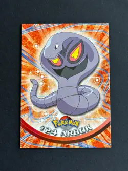 Pokemon - TV Animation - TOPPS - #24 Arbok - Blue Logo - Occasion - FR - Image 1