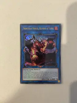 Yugioh Promethean Princess, Bestower of Flames PHNI-EN052 Ultra Rare 1st Ed NM - Image 1