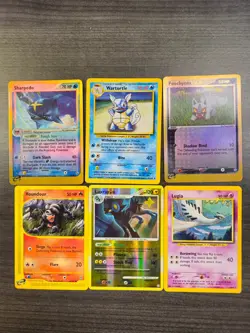 Lugia/Houndour/Mew/Wartortle HOLO Vintage Pokemon 17 Card Collection Lot WOTC - Image 1